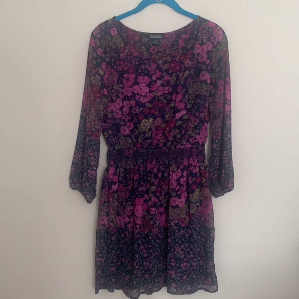 Lucky Brand Liberty Floral Dress Size Small